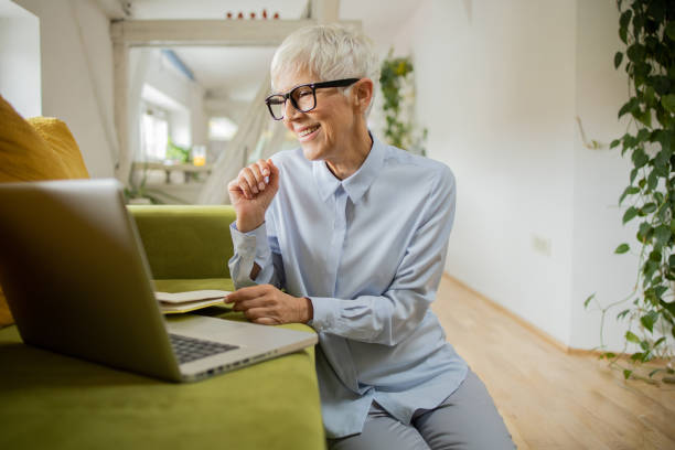 istock Woman working from home 1417409531