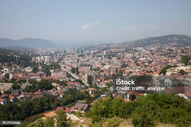 Sarajevo Bosnia And Herzegovina Stock Photo - Download Image Now - Balkans, Bridge - Built Structure, Capital Cities