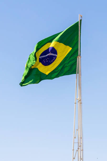 istock The flag of Brazil. 1417419880