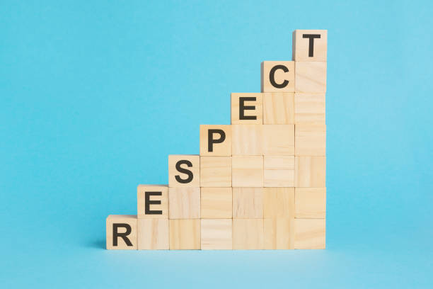 istock the word respect is written on a wooden cubes, concept 1417425354