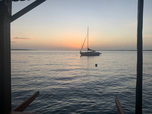istock Pier into the lagoon of Bacalar 1417425727