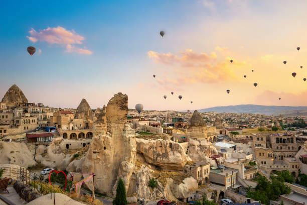 istock Mountain town Goreme 1417427909