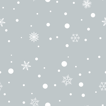 Snowing Background - Pixel Perfect Seamless Pattern