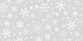 istock Snowflakes Background - Pixel Perfect Seamless Pattern 1417429815
