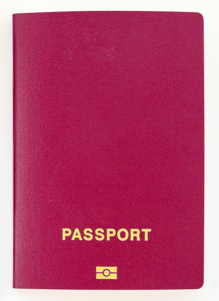 istock pink passport on white background 1417441713