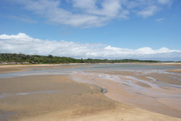 istock Beautiful mouth of river 1417466781