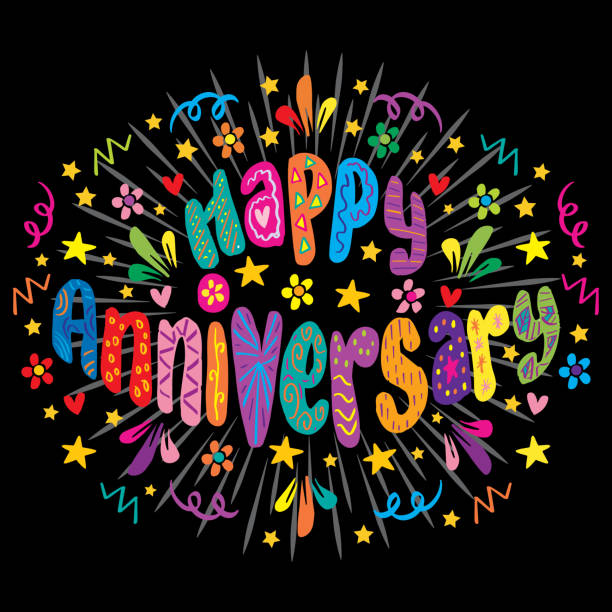 Happy Anniversary Animated Stock Photos, Pictures & Royalty-Free Images -  iStock