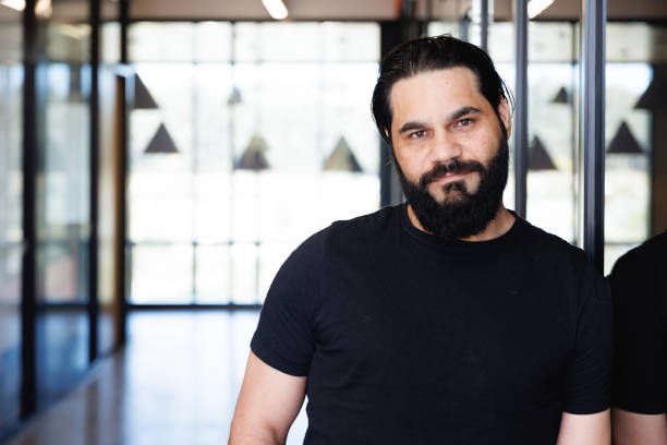 istock Portrait of Aboriginal Australian creative director 1417515934