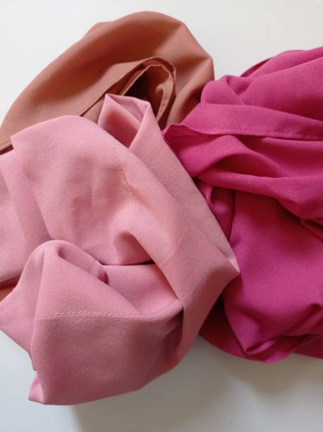 istock Pastel color soft scarf 1417519337