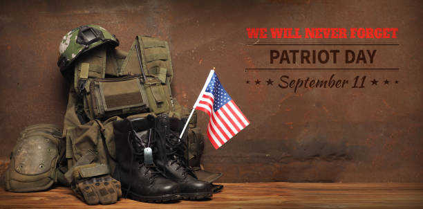 istock Patriot Day in USA .We will never forget. 1417525632
