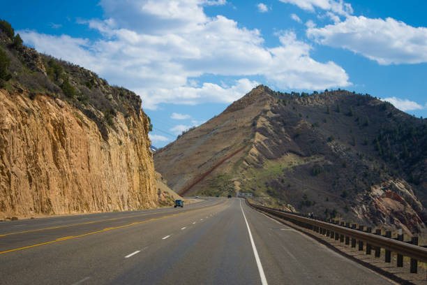 Highway in Utah, USA