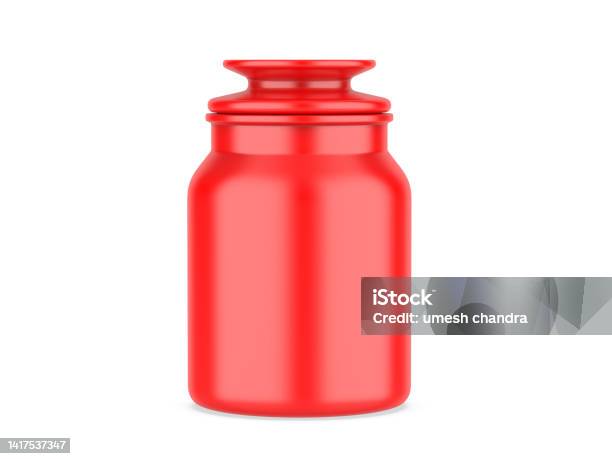 Blank Chalk Board Canister Mockup Template Stock Photo - Download Image Now - Jar, Canister, Airtight