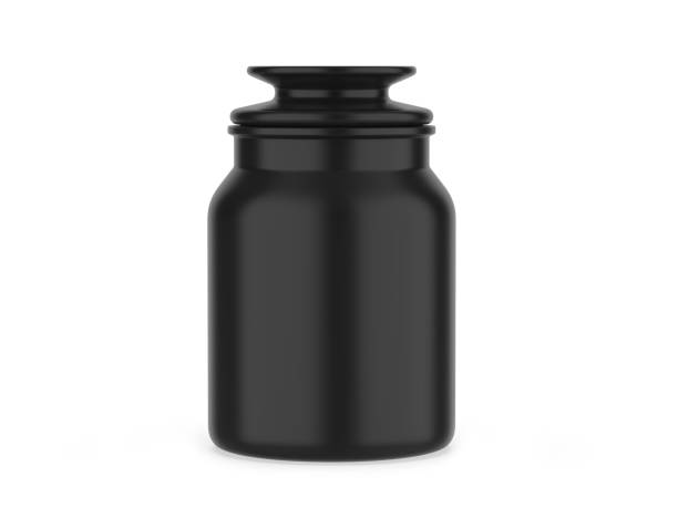 istock Blank Chalk Board Canister mockup template. 1417537353