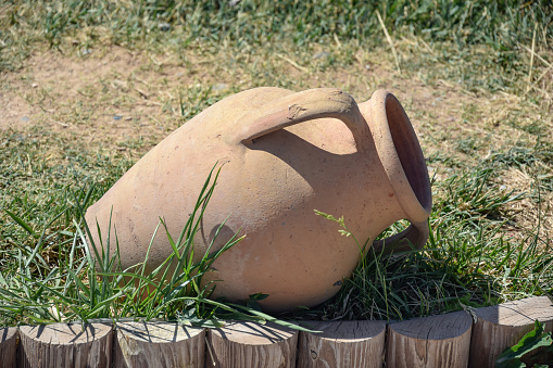 A large clay pot in Turkey