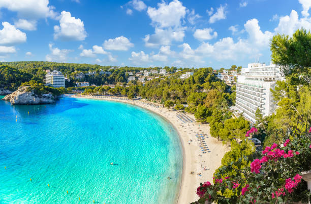 istock Landscape with Cala Galdana, Menorca island, Spain 1417543528