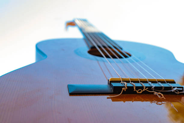 istock close up spanish classic guitar isolated in sky 1417556940