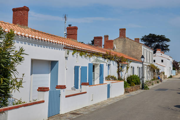 istock Typical houses of Noirmoutier 1417564057