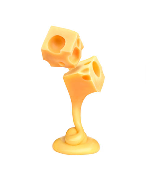 istock pieces of melted cheese on a white background 1417568646