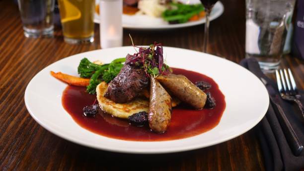 istock Dish with meats and vegetables 1417571150