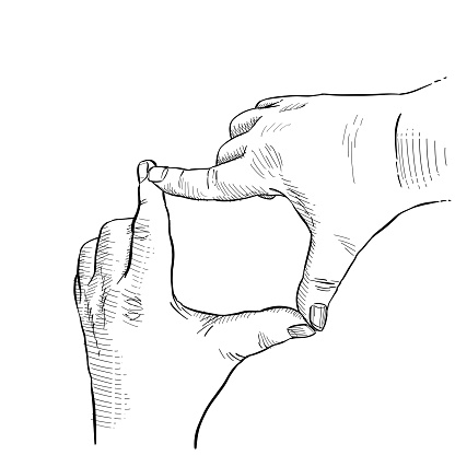 Rectangle Hand Hands Forming A Rectangle To Simulate Framing A Photo Hand Language ...