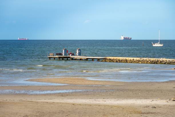 Pier in Stein, Schleswig Holstein, Germany