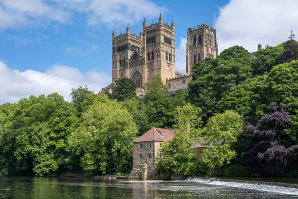 istock Durham Cathedral viewed from the River Wear 1417579789