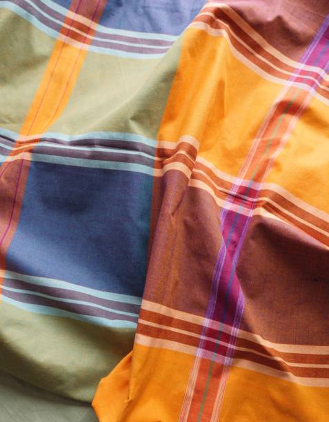 istock Close up of Textured  Fabric Material 1417579852