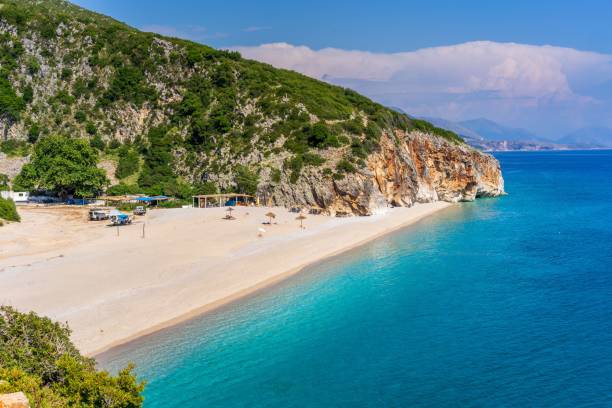 istock Gjipe beach in Albania 1417580510