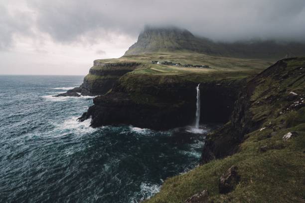 istock Gasadalur Waterfall in Faroe Islands 1417582725