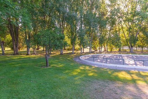 Public Garden of Vendas Novas in Evora district, Portugal