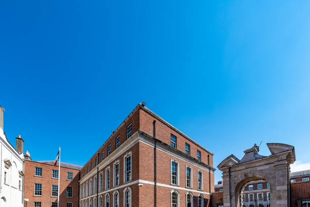 istock Architectural detail of historic Dublin 1417589498
