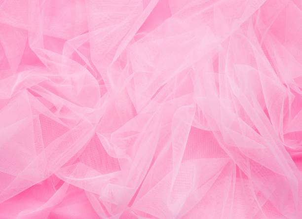 istock Close up of Satin Textured Fabric 1417590122