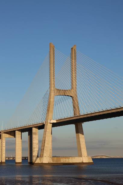 istock Beautiful shot of Vasco da Gama Bridge 1417594438