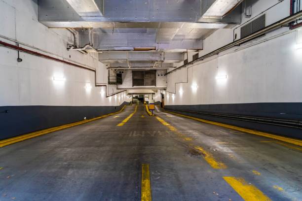 istock Underground car park entrance 1417595204