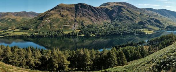 istock Panorama of Buttermere Lake. 1417596263