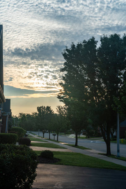 istock Sunrise in the Suburbs 1417596646
