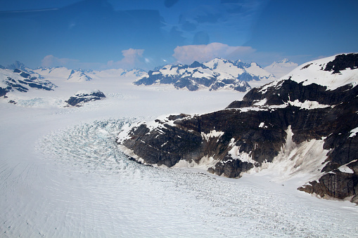 The LeConte Glacier is a 35 km long glacier in the Tongass National Forest in the Alaska Panhandle (USA).