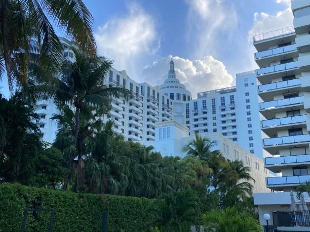 istock USA- Miami -  South beach - buildings on ocean drive 1417618082