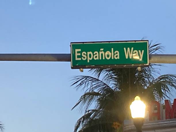 istock USA - Miami - espanola way 1417620058