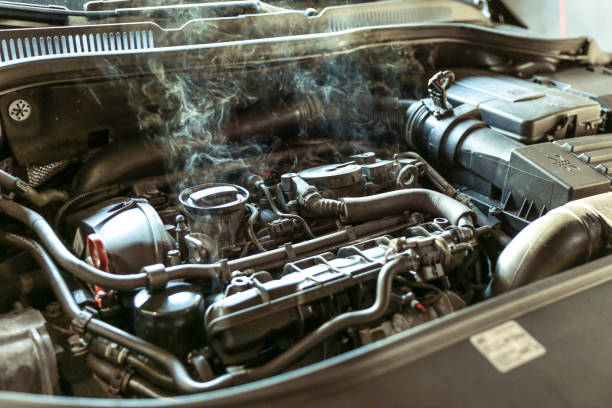 istock smoke or steam from a vehicle engine 1417621183