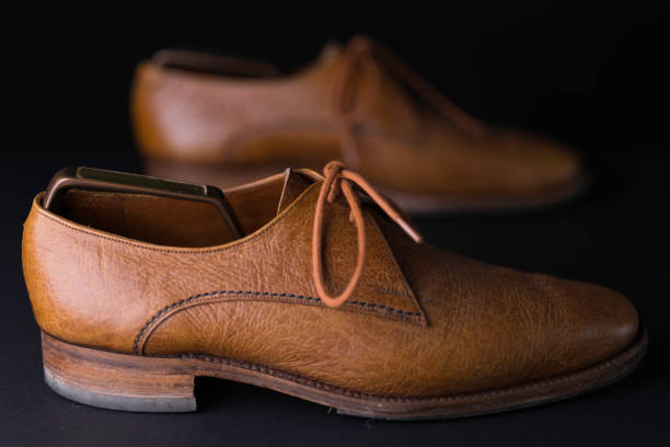 istock Gents traditional lace-up shoes 1417622934