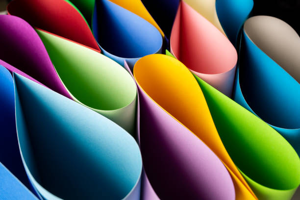 istock Abstract Colors CardStock Paper 1417623770
