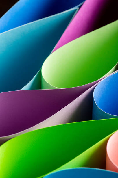 istock Abstract Colors CardStock Paper 1417624416