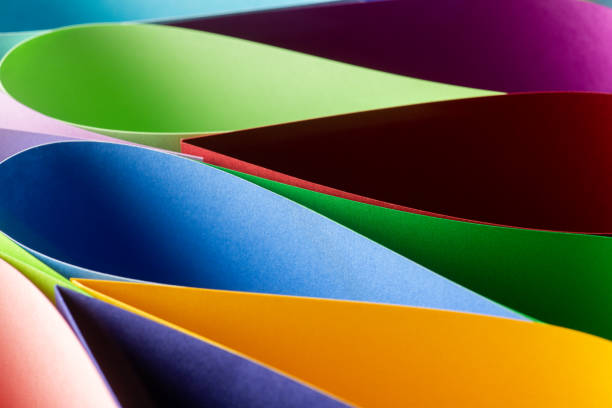 istock Abstract Colors CardStock Paper 1417627107