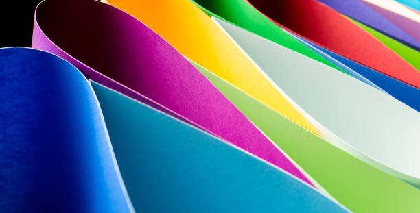 istock CardStock Paper Abstract Colors 1417628489