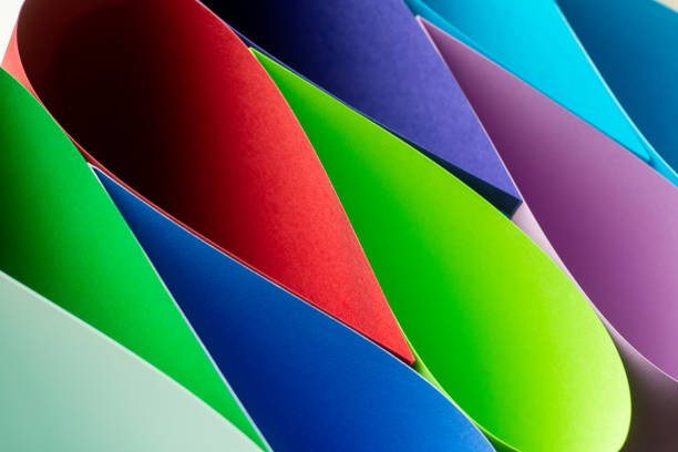 istock CardStock Paper Abstract Colors 1417628561