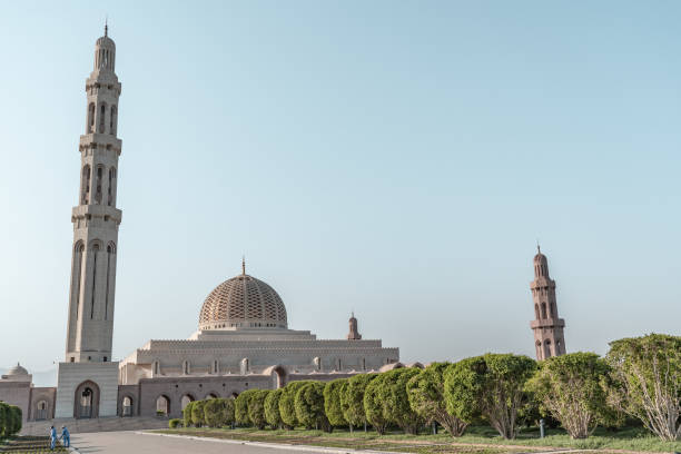 istock The Sultan Qaboos mosque in Muscat 1417636736