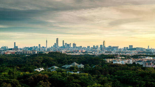 istock Guangzhou city skyline 1417638398
