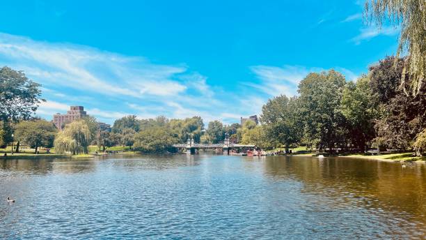 istock Park downtown Boston Massachusetts 1417639957