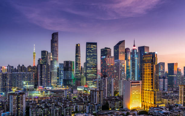 istock Guangzhou city skyline 1417640888